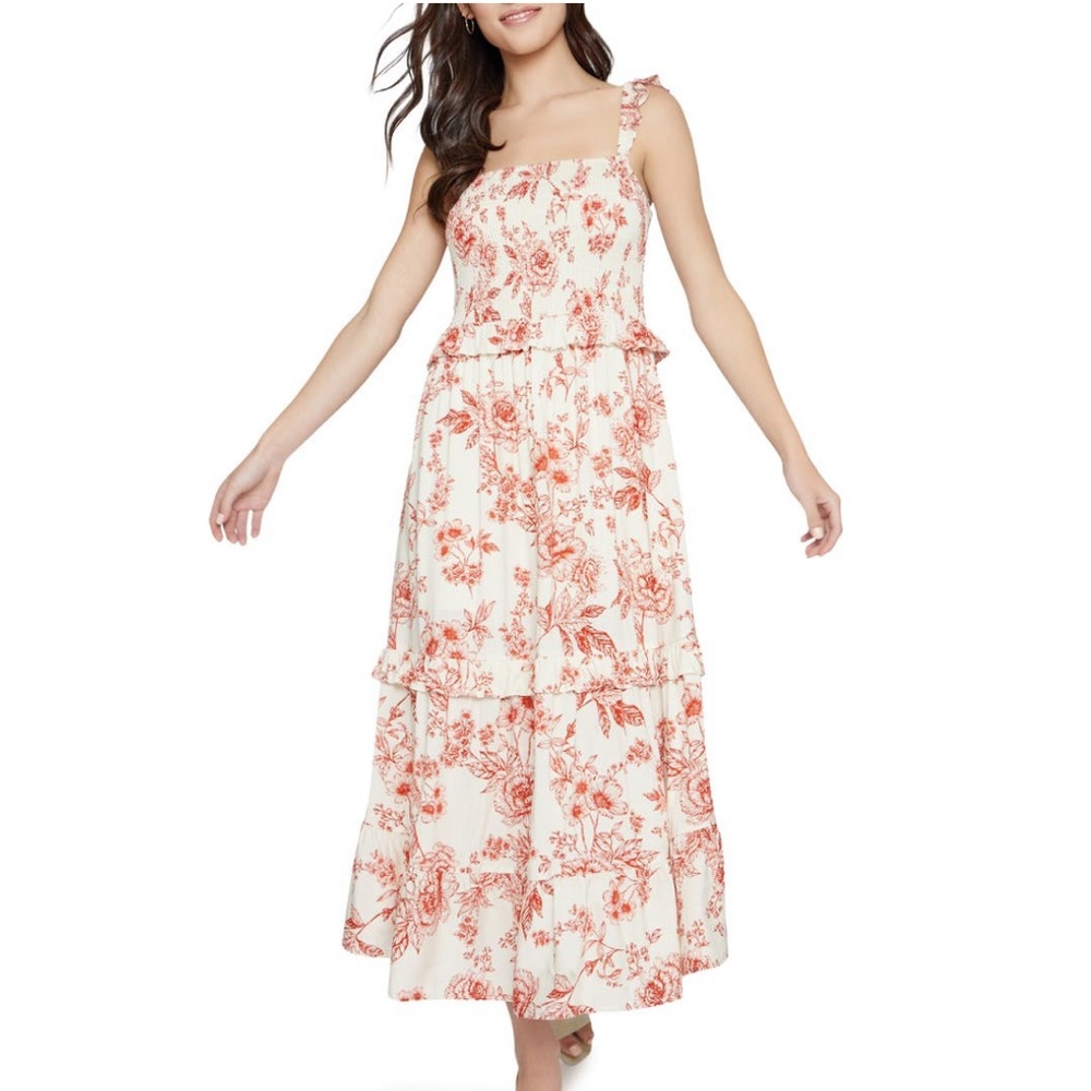 Lost & Wander Smocked Maxi Dress